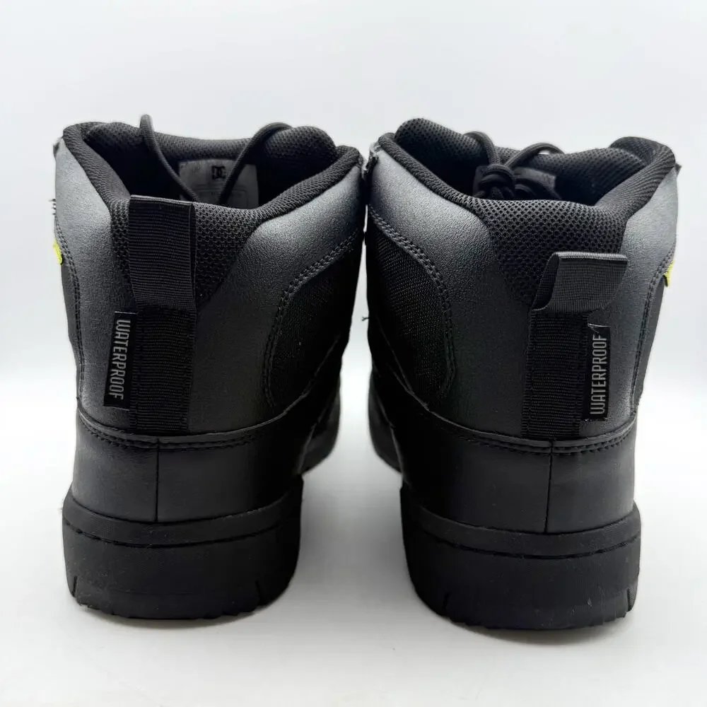 DC Shoes Men’s Anvil High-Top Work Boot — Black